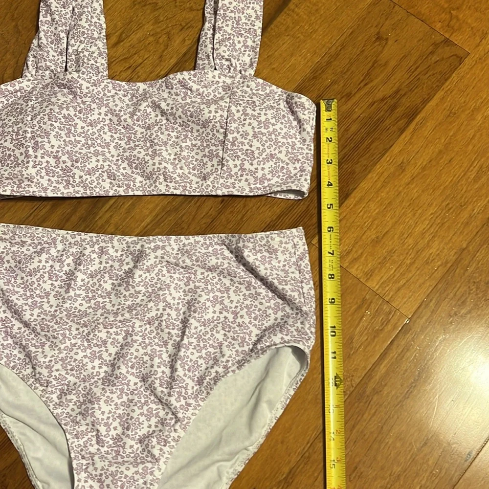 Ditsy Floral Print High Waisted Bikini - Picture 6 of 12